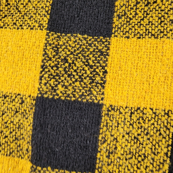 Forever 21 Yellow and Black Checkered Women's Skirt - Picture 5 of 6